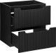 Comad Szafka pod umywalkę NOVA BLACK 82-60-2S 60cm czarna COMAD 3