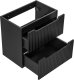 Comad Szafka pod umywalkę NOVA BLACK 82-60-2S 60cm czarna COMAD 4