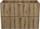 Comad Szafka pod umywalkę NOVA OAK 82-80-2S 80cm dąb coast evoke COMAD 1