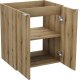 Comad Szafka pod umywalkę NOVA OAK 82-50-2D 50cm dąb coast evoke COMAD 2