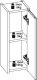 Comad Szafka łazienkowa NOVA BLACK 83-20-1D 20cm czarna COMAD 6