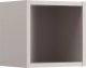 Comad Półka wisząca NOVA CASHMERE 83-27-Q 27x25cm kaszmirowa COMAD 1