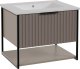 Leloup Szafka pod umywalkę TURF LOVERS GREY 60-1S 60cm szara STRAMA 1