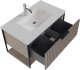 Leloup Szafka pod umywalkę TURF LOVERS GREY 80-1S 80cm szara STRAMA 8