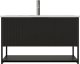 Leloup Szafka pod umywalkę TURF BLACK VINTAGE 80-1S 80cm czarna STRAMA 5