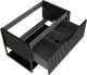 Leloup Szafka pod umywalkę TURF BLACK VINTAGE 80-1S 80cm czarna STRAMA 6
