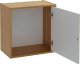 Stamar Szafka łazienkowa ERIN 1D 50x50cm dąb karmel/biała STRAMA 2