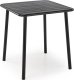 Halmar Stolik ogrodowy BOSCO 70x70 czarny HALMAR 1