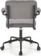 Krzesło biurowe Halmar Fotel biurowy FIDEL VELVET szary HALMAR 5