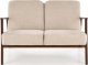 Halmar Sofa MILANO 2S beżowa/orzech HALMAR 5