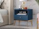 ML Meble Szafka nocna BLU 1S granatowa ML MEBLE 3
