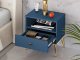 ML Meble Szafka nocna BLU 1S granatowa ML MEBLE 4