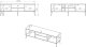 ML Meble Szafka RTV BLU 160 granatowa ML MEBLE 10