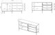 ML Meble Komoda GRIN 2D3S zielona ML MEBLE 12