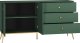 ML Meble Komoda GRIN 2D3S zielona ML MEBLE 2