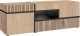 ASM Meble Meblościanka CROSS LED hickory jackson/czarna ASM Meble 3