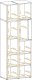 ASM Meble Meblościanka CROSS LED hickory jackson/czarna ASM Meble 7