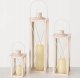 Boltze Metalowy lampion z uchwytem, FAROL, 20, 35 i 50 cm 2