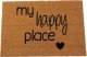 Boltze Wycieraczka z kokosa, HAPPY PLACE, 40 x 60 cm 1