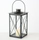 Boltze Metalowy lampion na świecę, szklane szyby, FAROL, 30 cm 4