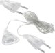 Verk Kabel przedłużka lampki choinkowej przedłużacz długi przezroczysty 5m Kabel przedłużka lampki choinkowej przedłużacz długi przezroczysty 5m 1