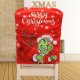 xxxxxxxxxxxxxxxx Verk Group (Verk) Pokrowiec świąteczny na krzesło dekoracyjny uniwersalny grinch na oparcie Pokrowiec świąteczny na krzesło dekoracyjny uniwersalny grinch na oparcie 2