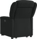 vidaXL vidaXL Podnoszony fotel masujący, rozkładany, czarny, obity tkaniną 7