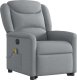 vidaXL vidaXL Podnoszony fotel masujący, elektryczny, rozkładany, jasnoszary 4
