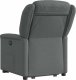 vidaXL vidaXL Podnoszony fotel masujący, elektryczny, rozkładany, ciemnoszary 7
