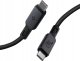 Kabel USB Spigen SPIGEN ARCWIRE PB2203 TYPE-C CABLE PD240W 120CM BLACK 1