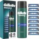 Gillette Mach3 8pcs + Mach3 gel 200ml 13