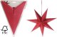 Christmas Gifts Gwiazda dekoracyjna papierowa 60cm czerwony 1