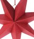 Christmas Gifts Gwiazda dekoracyjna papierowa 60cm czerwony 2