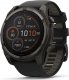 Zegarek sportowy Garmin Garmin fēnix® 8 – 51mm Solar Sapphire carbon gray DLC titanium with black/pebble gray silicone 1