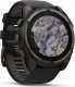 Zegarek sportowy Garmin Garmin fēnix® 8 – 51mm Solar Sapphire carbon gray DLC titanium with black/pebble gray silicone 3