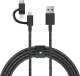 Kabel USB Native Union USB-A - USB-A 2 m Czarny (BELT-ULC-CS-BLK-NP) 2