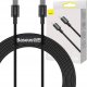 Kabel USB Baseus Kabel USB-C do USB-C Baseus Superior 100W 1m czarny 15
