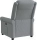 vidaXL vidaXL Elektryczny fotel rozkładany, jasnoszary, obity tkaniną 7