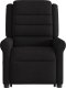 vidaXL vidaXL Podnoszony fotel masujący, rozkładany, czarny, obity tkaniną 5