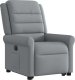 vidaXL vidaXL Podnoszony fotel masujący, elektryczny, rozkładany, jasnoszary 4