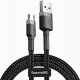 Kabel USB Baseus USB-A - microUSB 1 m Czarny 2