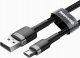 Kabel USB Baseus USB-A - microUSB 1 m Czarny 3