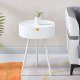 ModernHome Stolik nocny okrągły stoliczek zdejmowany blat z tworzywa - ModernHome 7
