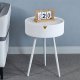 ModernHome Stolik nocny okrągły stoliczek zdejmowany blat z tworzywa - ModernHome 9