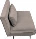 kontrast Sofa na nóżkach kanapa rozkładana Evita taupe 6