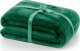 Decoking DecoKing Koc MIC gładki styl klasyczny z mikrofibry 160x210 butelkowa zieleń 1