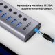 HUB USB Unitek H1315B01 2x USB-C  + 8x USB-A 3.0 (H1315B01-EU) 8