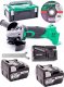 Szlifierka Hikoki HIKOKI.ANGLE GRINDER. 18V 125 G18DSL2 2x5.0Ah HITSYSTEM ... 3