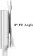 Peerless-AV TRVT-FLIP2 mobiler Rollwagen drehbar f�r Hoch- und Querformat f�r 139,7cm 55Zoll und 165,1cm 65Zoll Samsung Flip Display 2