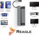 Reagle REAGLE Stacja 6w1 do Steam Deck Asus Rog Ally USB-C HDMI 4K 60 Hz USB 3.0 5